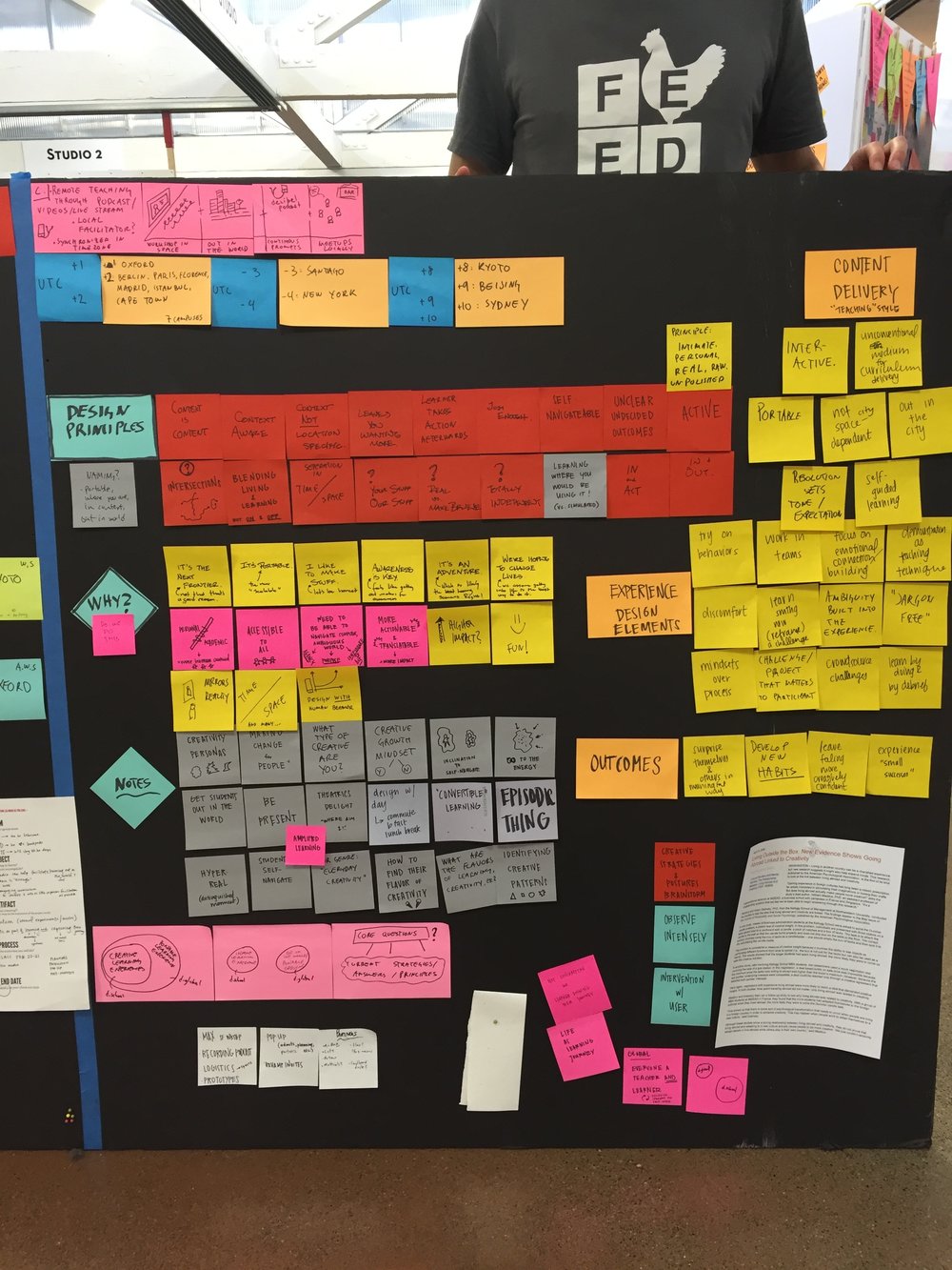 Some of the design principles that guided our work.