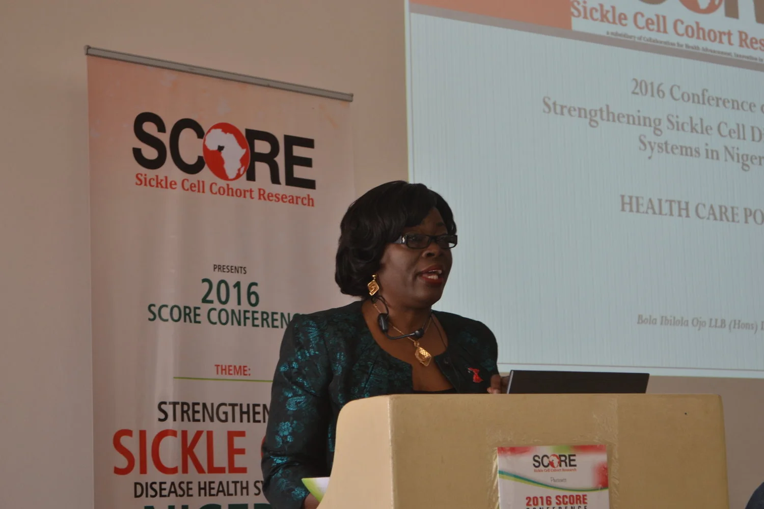 Mrs Bola Ojo Experienced lawyer, project manager and NGO professional. Co-Founder, Sickle Cell Cohort Research.