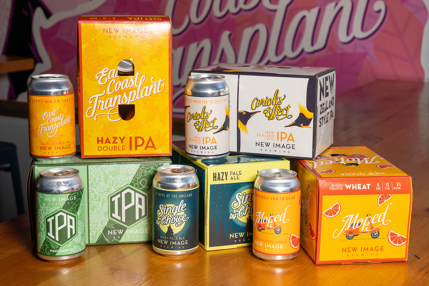 New Image Brewing - Branding, Packaging & Marketing Assets