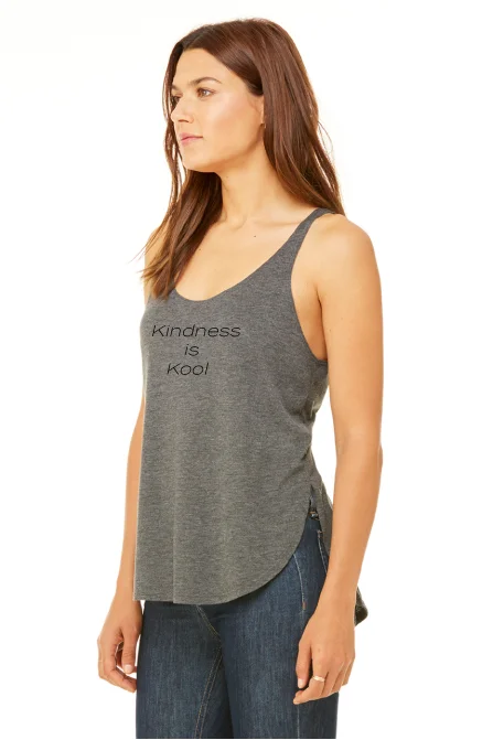 Flowy Side Slit Kindness is Kool Tank