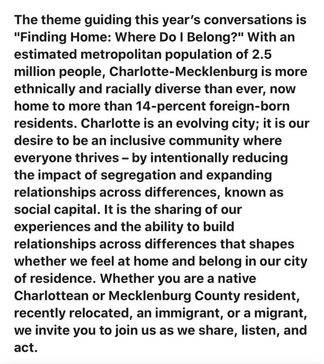 @asccharlotte + @hbganttcenter + @crownkeepers have partnered to present an ON THE TABLE EXPERIENCE! this year, we&rsquo;re exploring &lsquo;HOME&rsquo; and are inviting you to chat with us. confirm your slot by clicking the link in bio...
///
///
#c