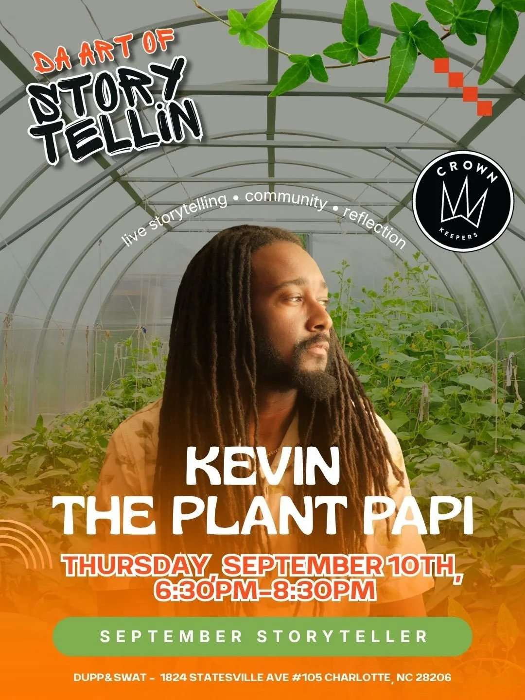 Season 3 of Da Art of Storytellin&rsquo; is wrapping up with @theplantpapi 

Anddddd we&rsquo;ve decided to host a community plant exchange. Feel free to bring plants, propagations or plant accessories to trade. 

RSVP is in the bio 

Thank you for a