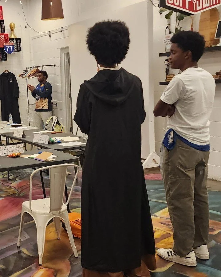 what happens when you give young creatives encouragement? a light clicks on!!

and, if you layer that encouragement with tools? language? resources? room to experiment? and permission to figure things out? ohhhh their world begins to change and they 