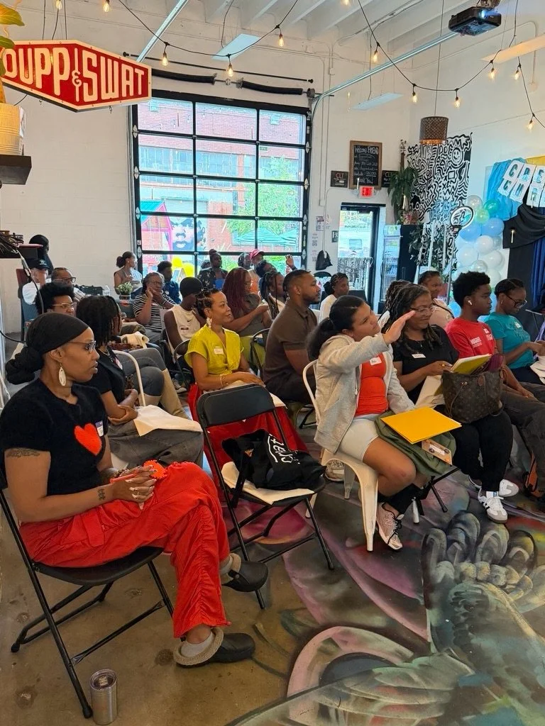 behind every &ldquo;CREATIVE CURRENCY&rdquo; student is a whole support system.

parents. guardians. facilitators. partners. people making transportation happen. people showing up after long days.

and can we talk about how much that matters?!

when 