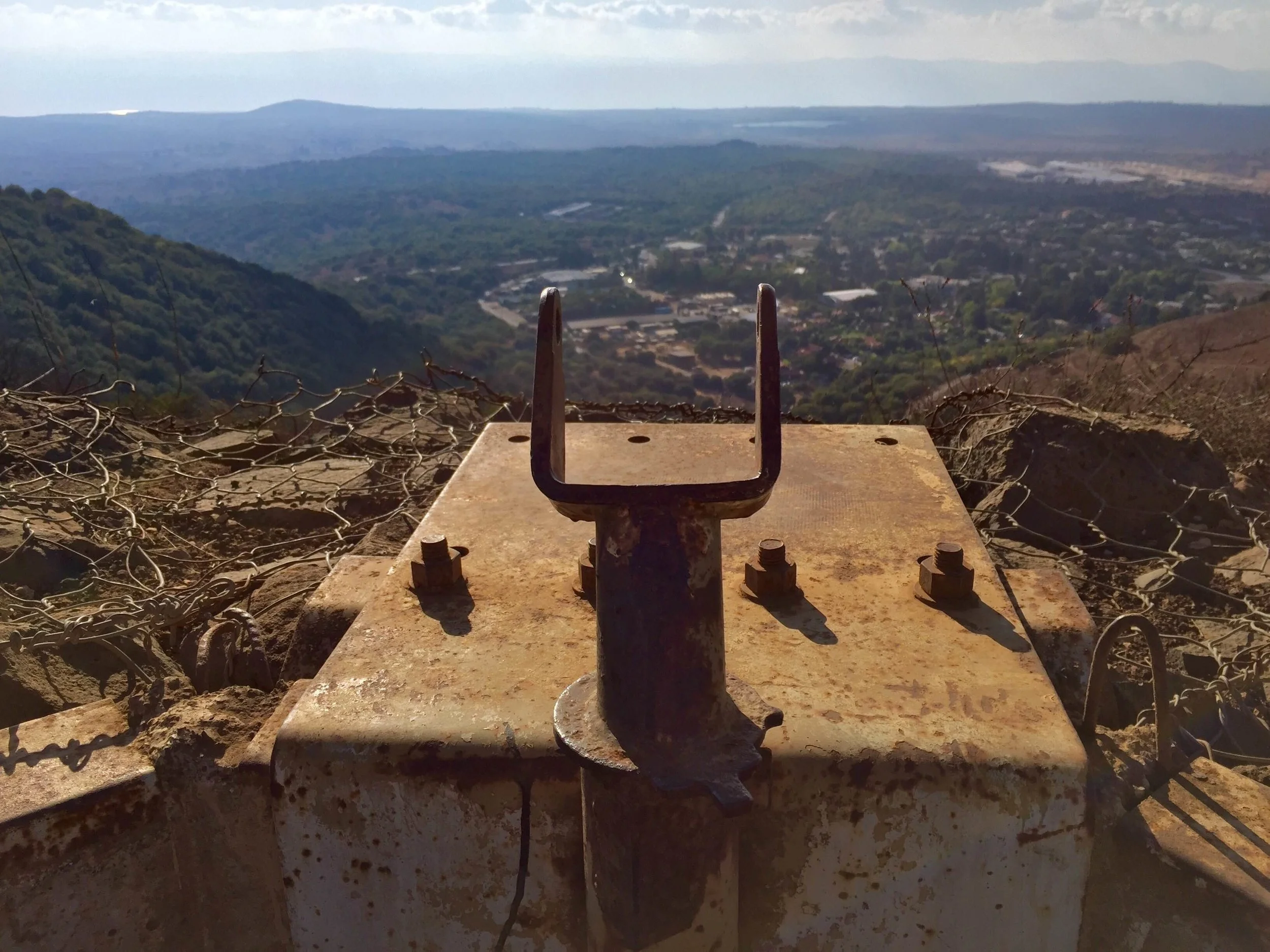  Once a machine gun turret in the Golan Heights 