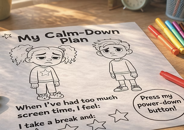 Calm Down Plan