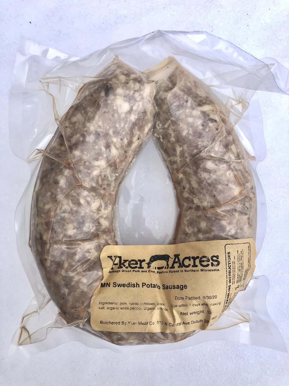 Swedish Potato Sausage Y Ker Acres Swedish Potato Sausage Y Ker Acres