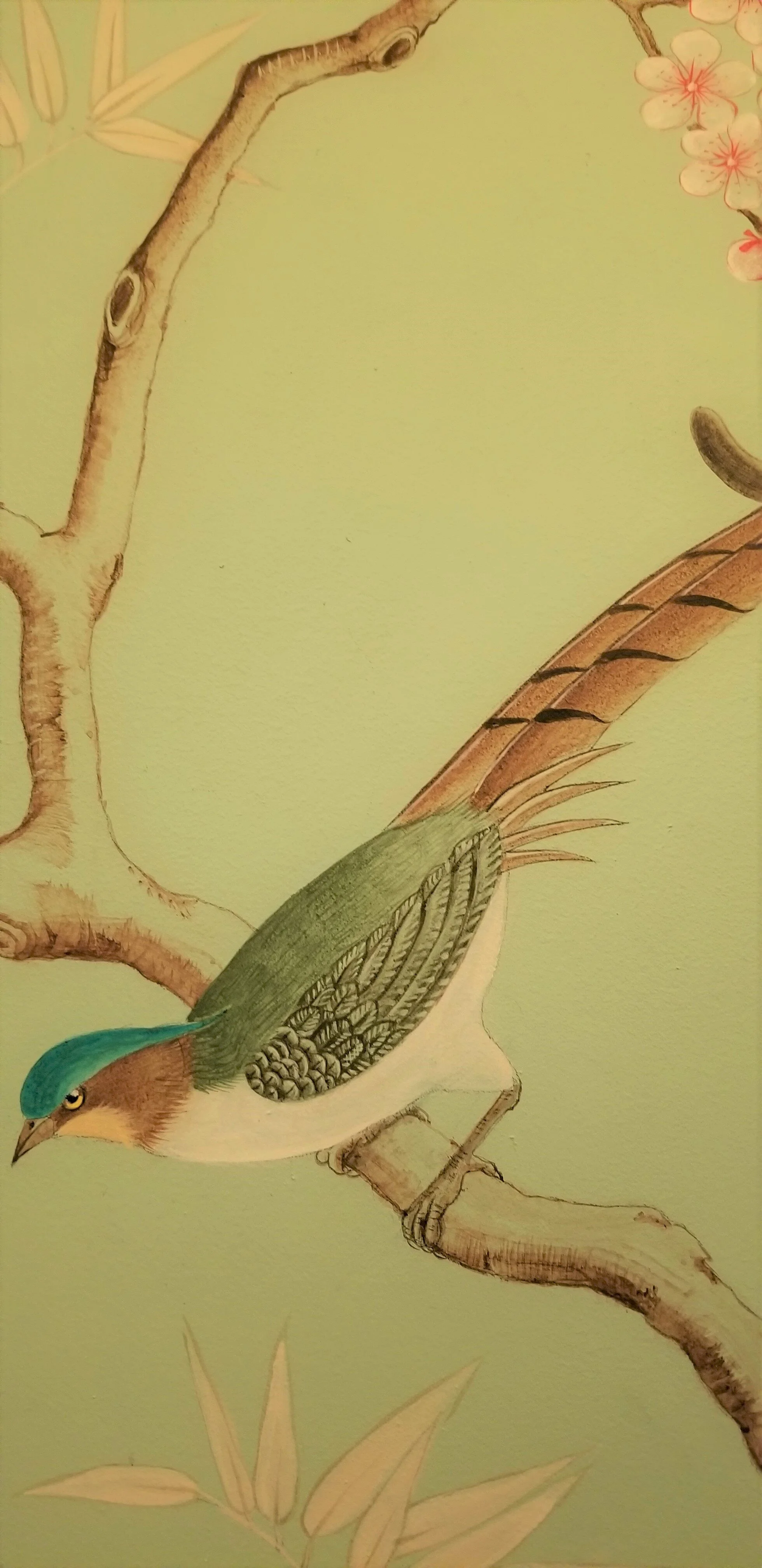 Gramercy Powder Room Blue Combed Green Pheasant.jpg