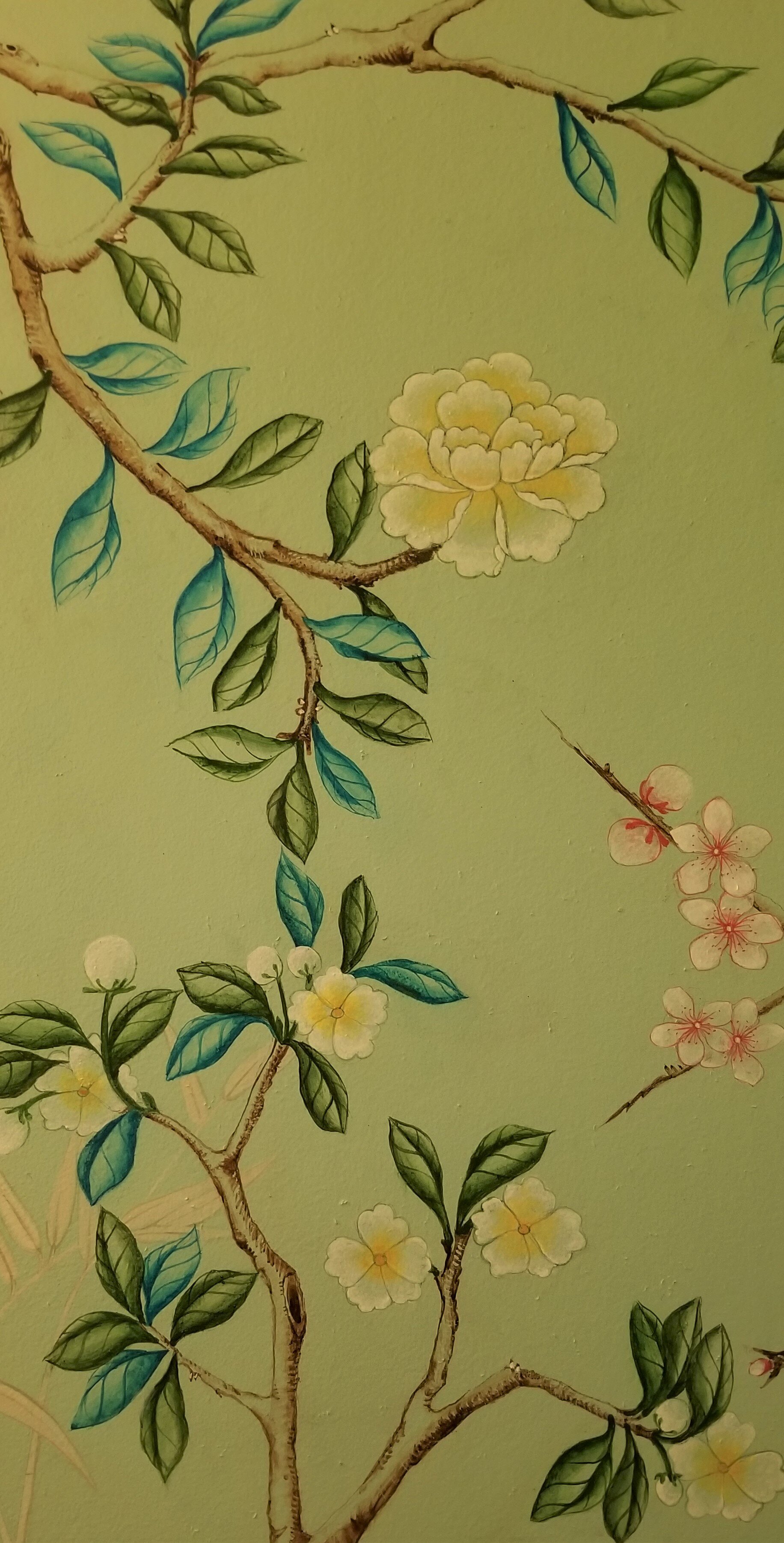 Gramercy powder Room Yellow Peony .jpg