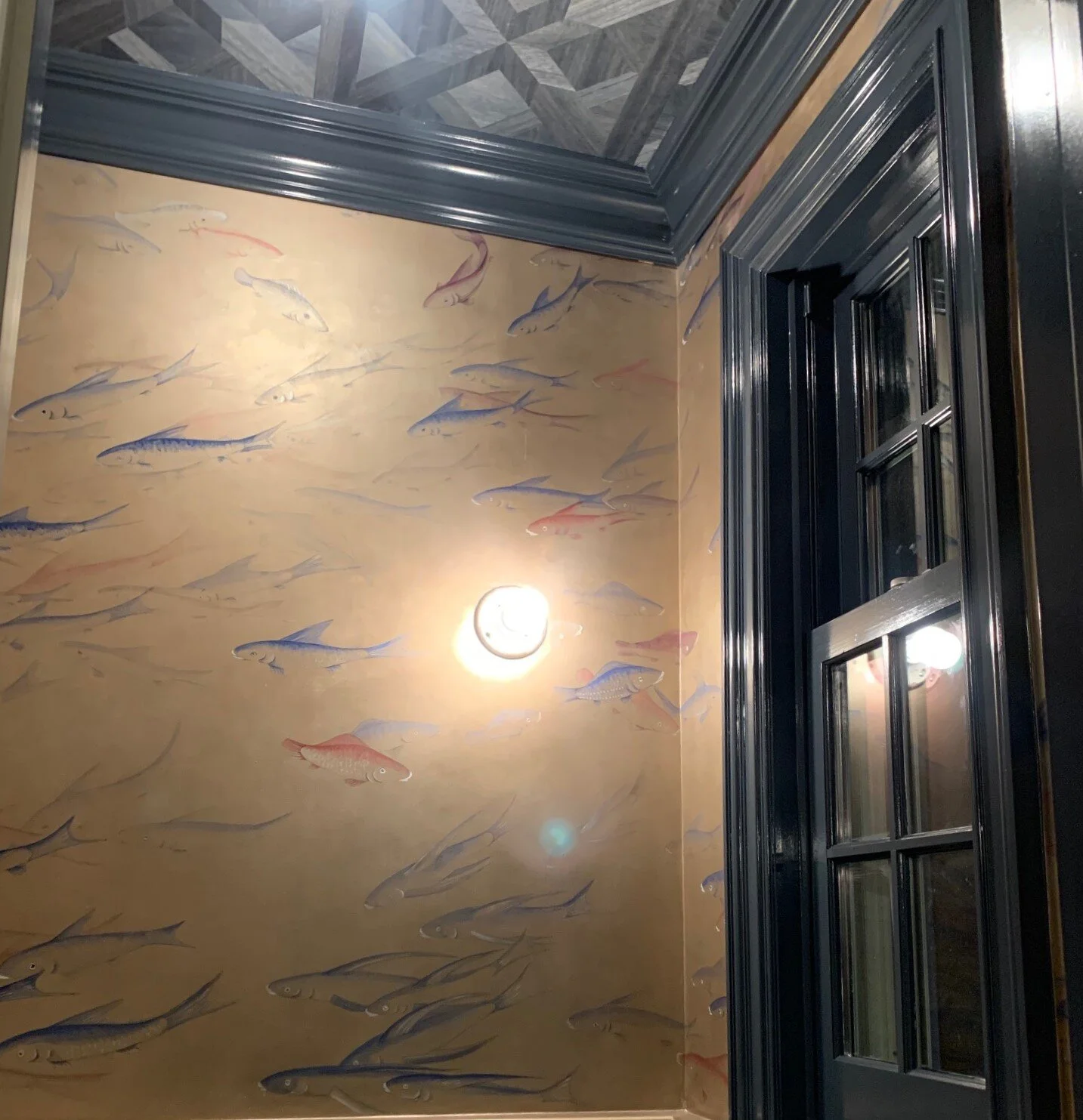 Elizabeth Cady Stanton House Carp Fishes Powder Room Latest .jpg