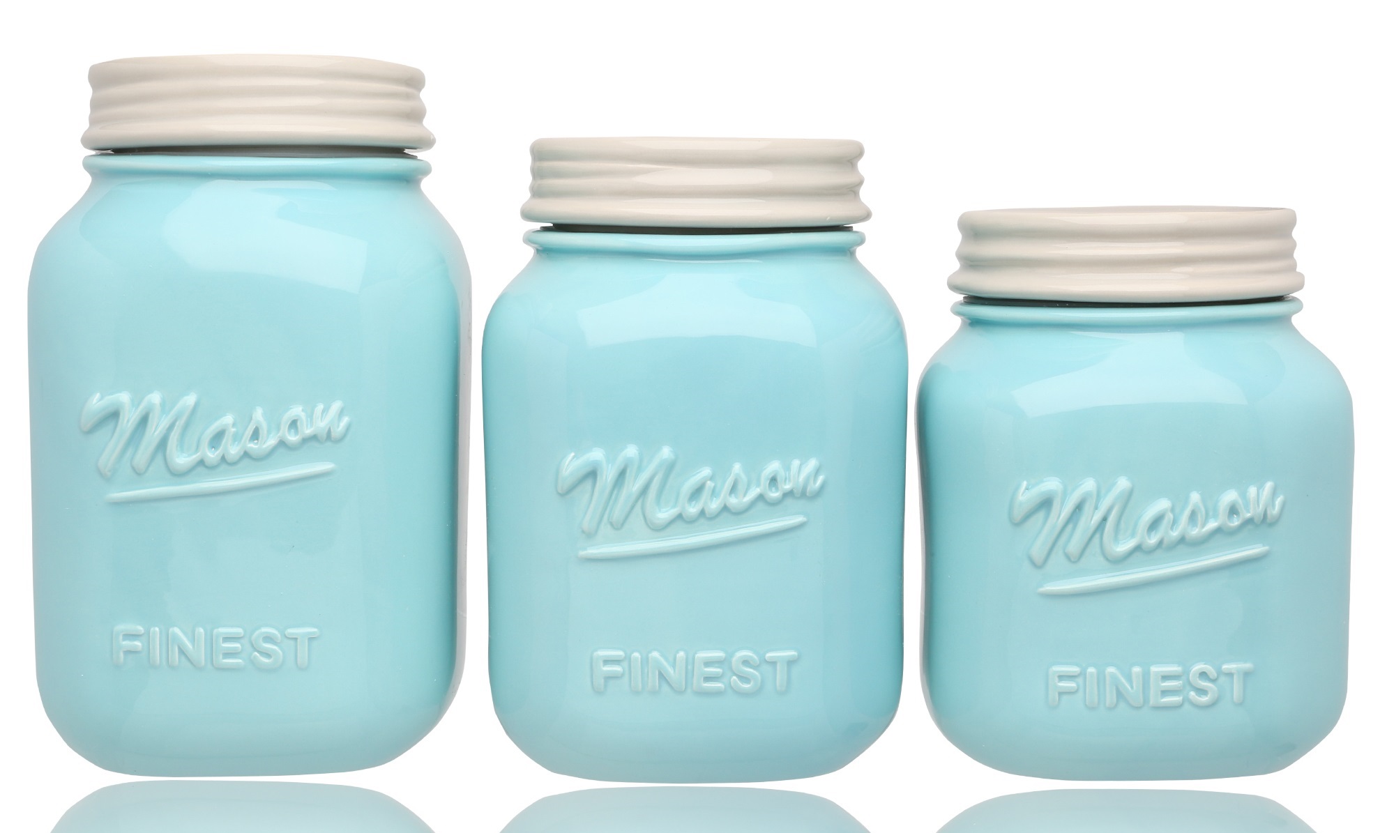 Farmhouse Mason Jar Canister Set