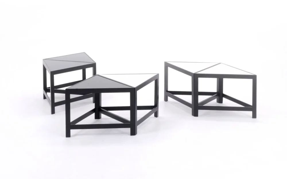 Harvey Probber Attribution Set of Six Modular Tables — RETRO INFERNO