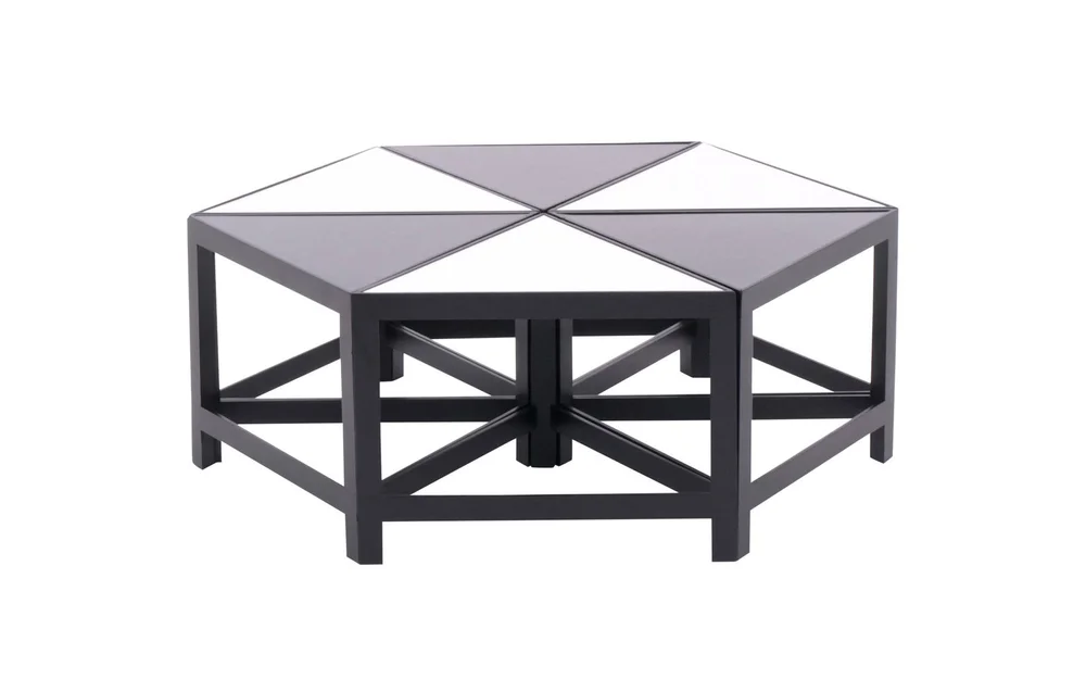 Harvey Probber Attribution Set of Six Modular Tables — RETRO INFERNO