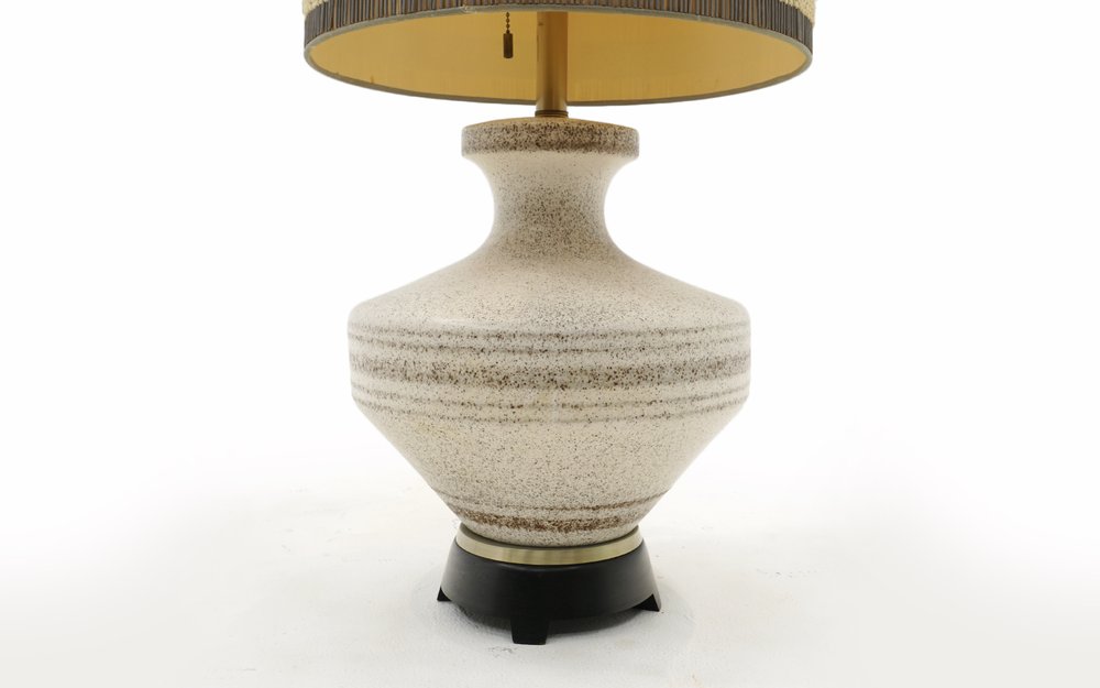 Integratie Allergie optillen Large Pottery Table Lamp with Exceptional Original Shade — RETRO INFERNO Integratie Allergie optillen Large Pottery Table Lamp with Exceptional Original Shade — RETRO INFERNO