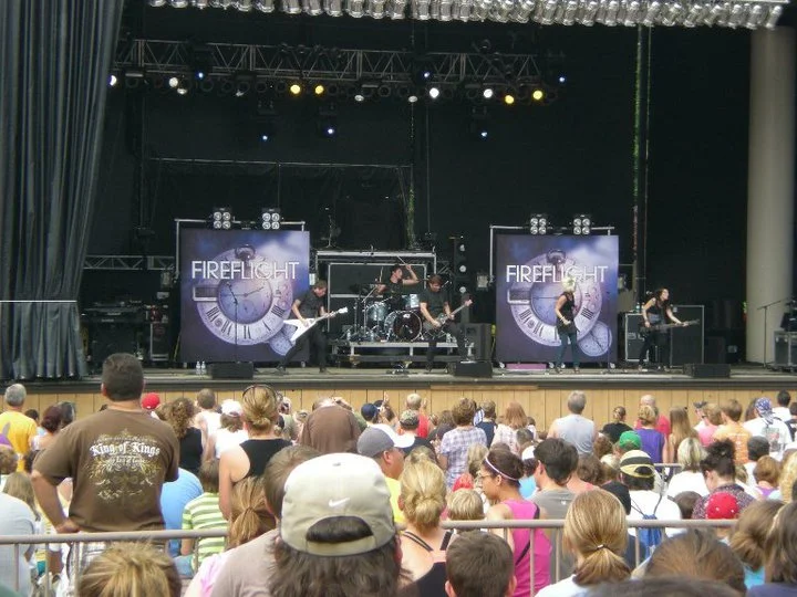 8' x 8' Canvas Band Scrims | Fireflight