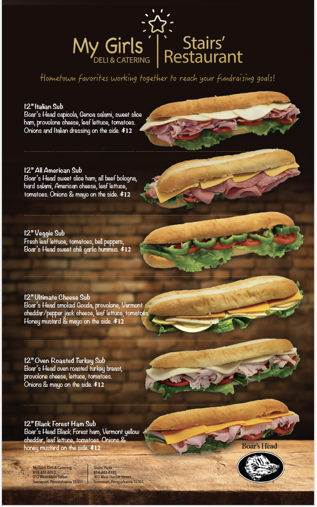 My Girls Deli Fundraising