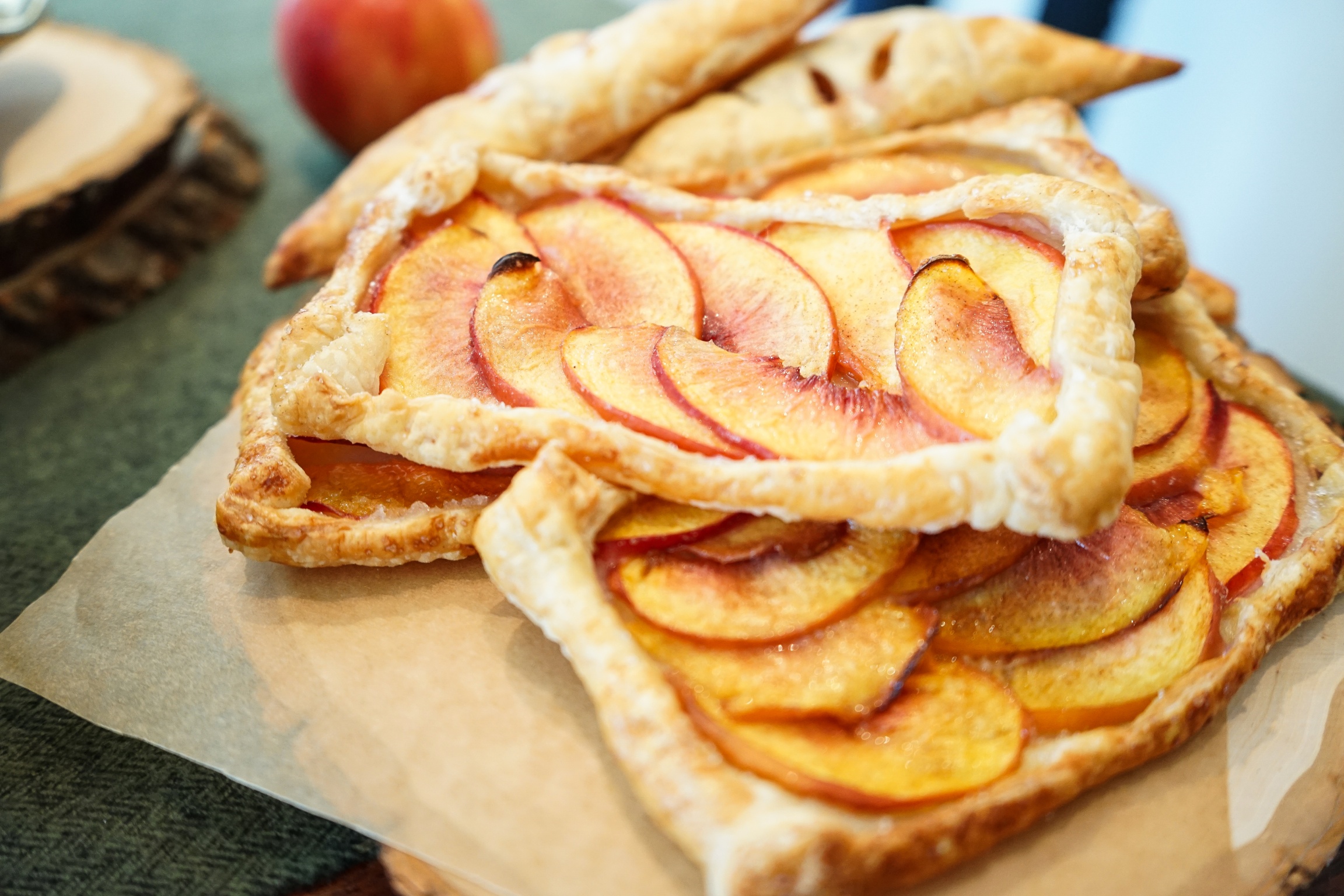 Mini Nectarine Galettes