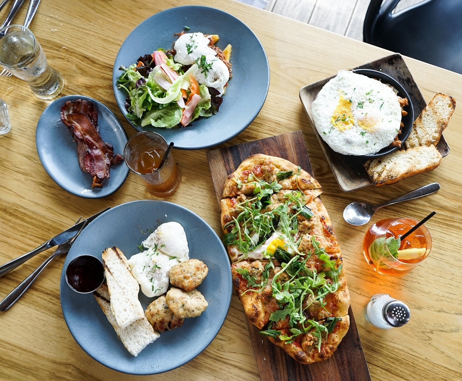 Brunch Spread at AR Cucina, Culver City, CA