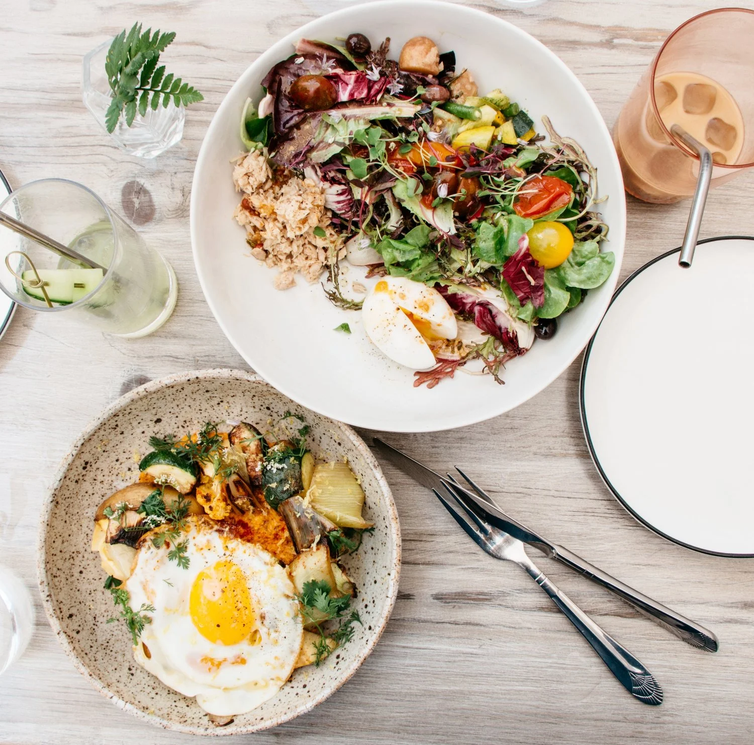 Brunch at Botanica in Silver Lake, CA
