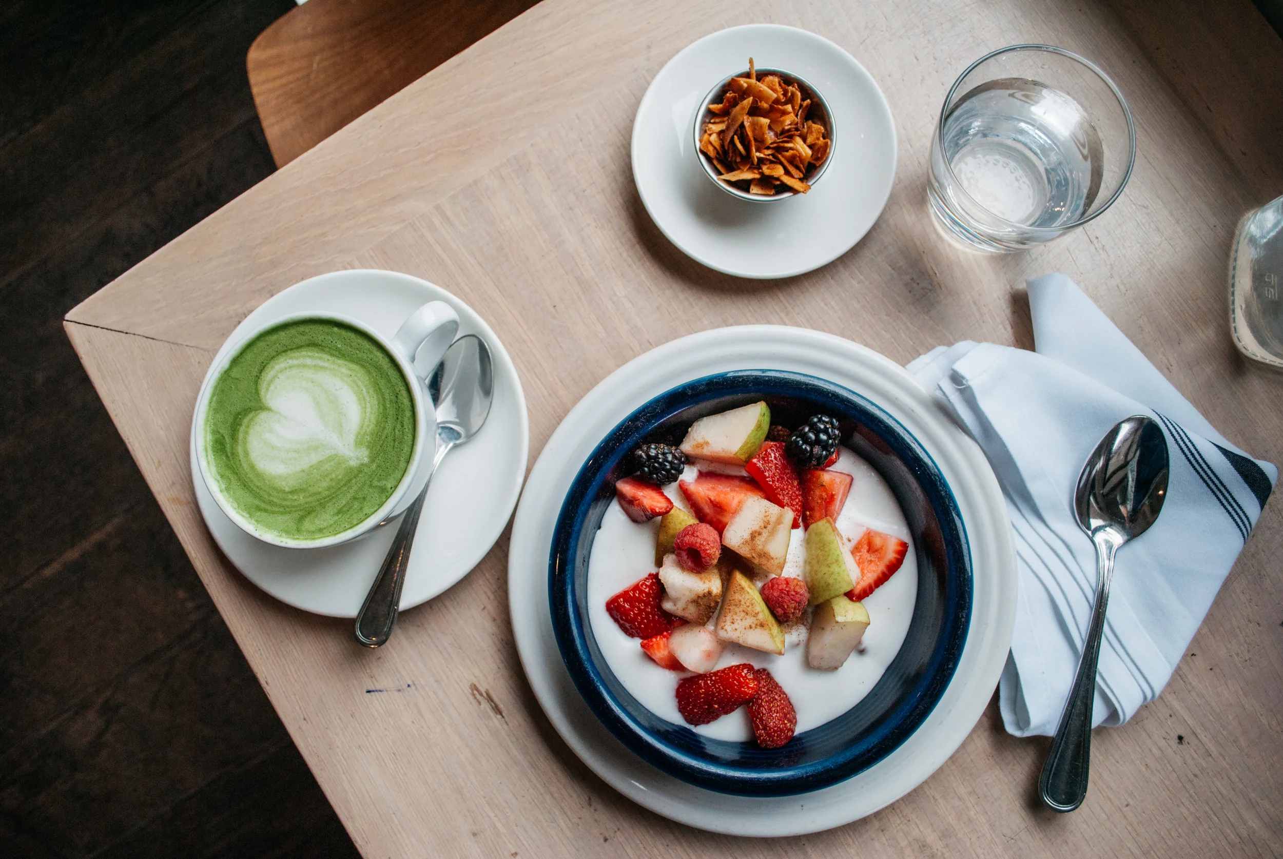 Breakfast at Cafe Gratitude, Venice, CA