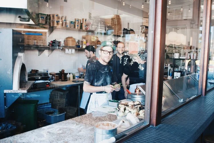 Alexander Phaneuf and Or Amsalam at Lodge Bread Co., Culver City, CA