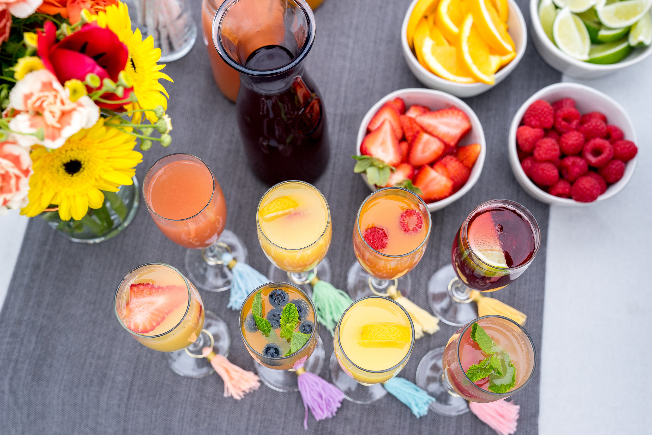 Let's Brunch!' Mimosa Bar Kit 14ct - The Ultimate Party and Rental Store