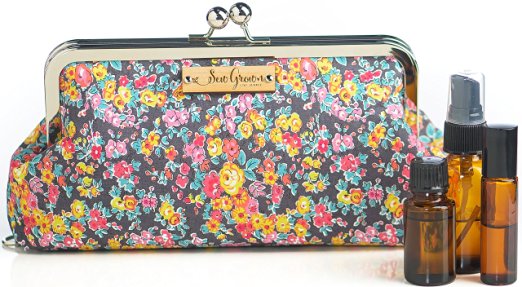 Copy of Sew Grown, Purple Floral EO Purse