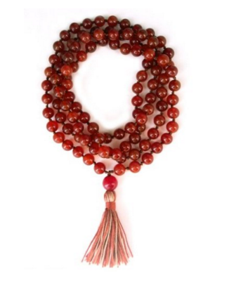 Copy of Mala, Carnelian