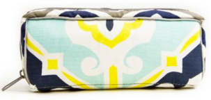 Copy of EO Purse, Turq, Yellow, Navy