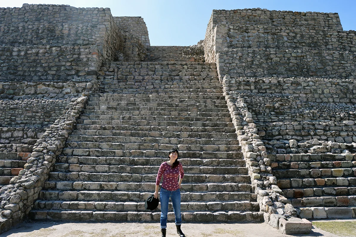 At Cañada de la Virgen, Guanajuato Mexico