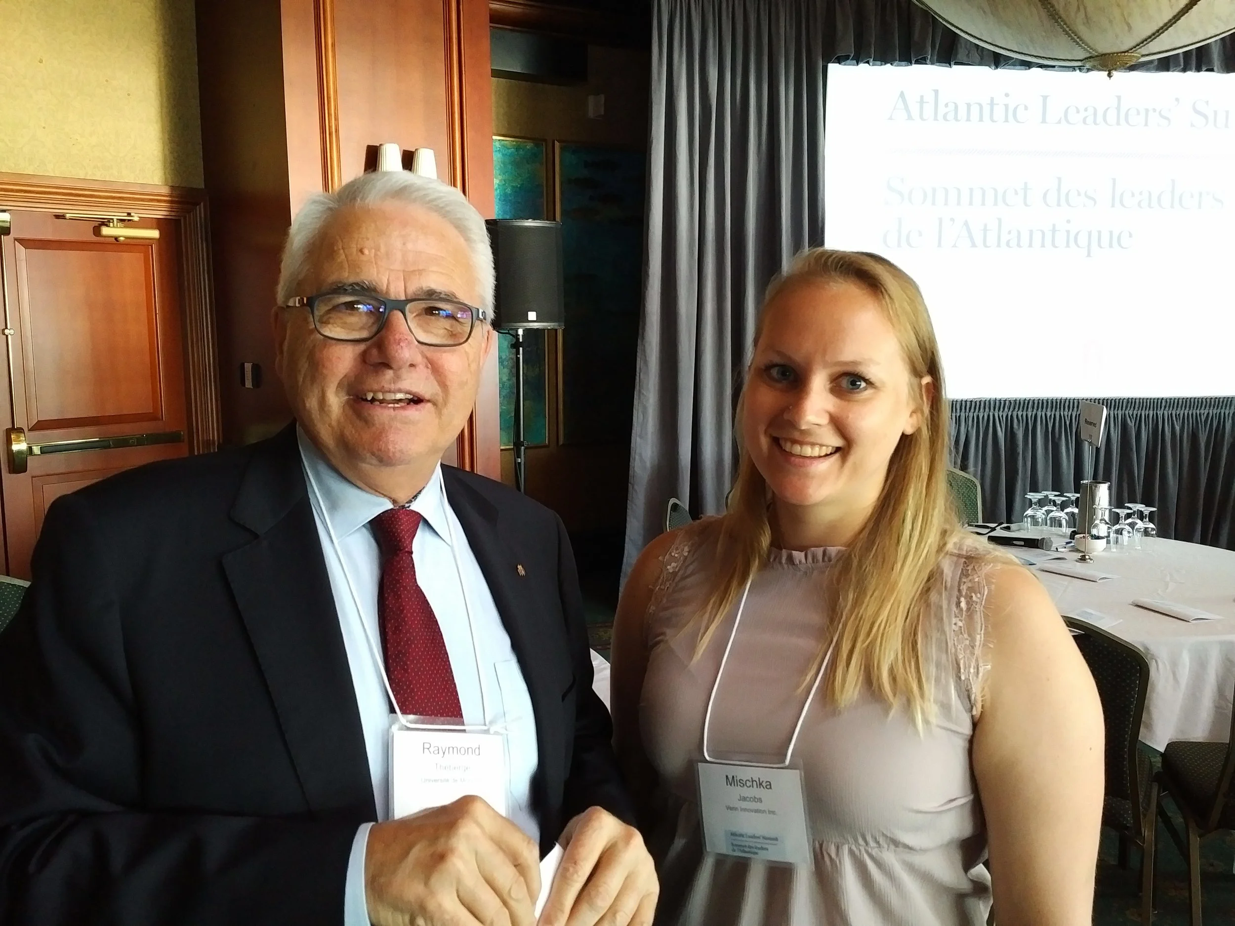 Raymond Théberge, President and Vice-Chancellor of the Université de Moncton, moderated the Honorable Hussen’s keynotes