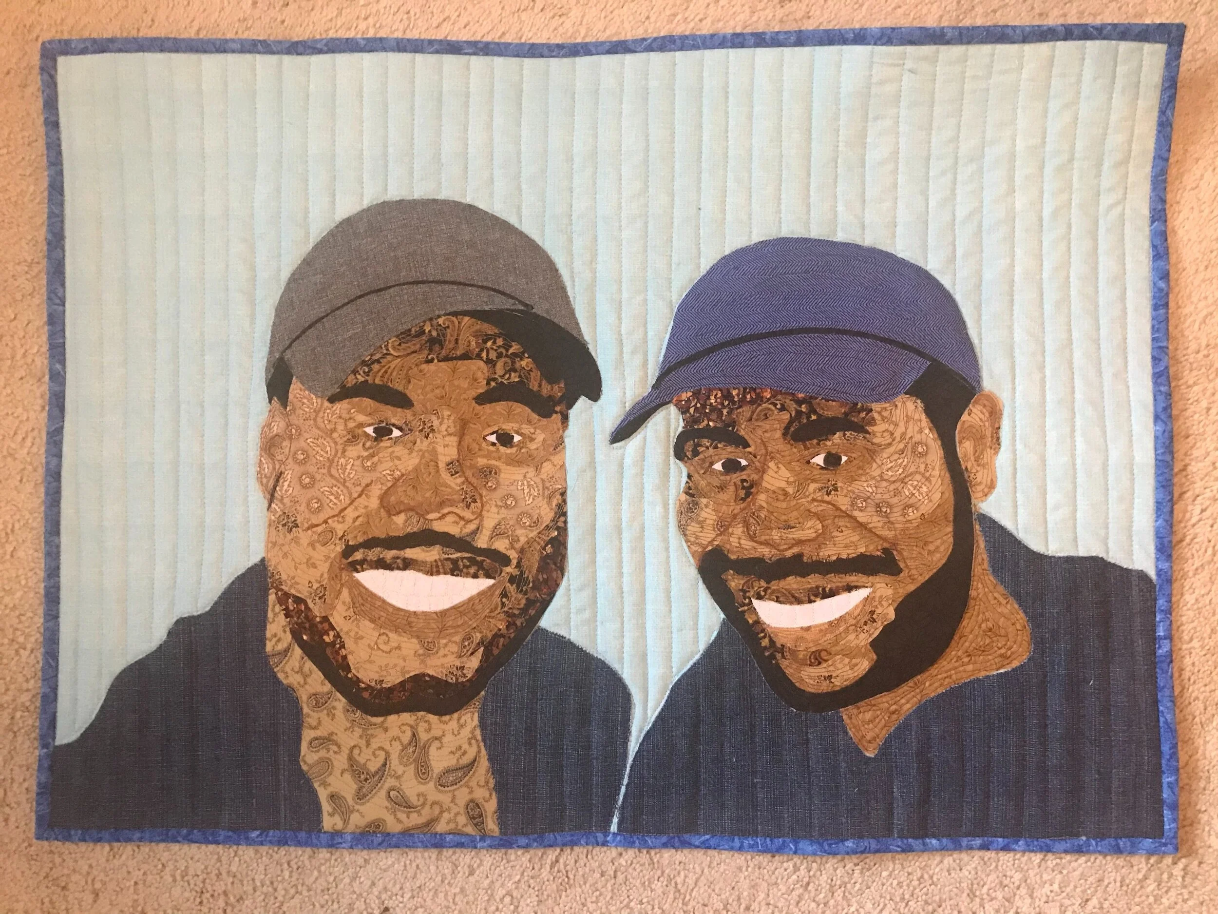Portrait Quilt — Detail