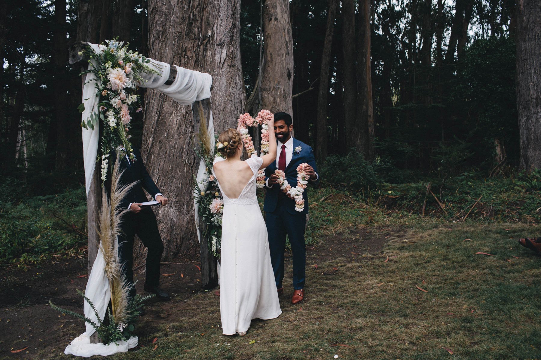 Indian ceremony traditions at a blended wedding