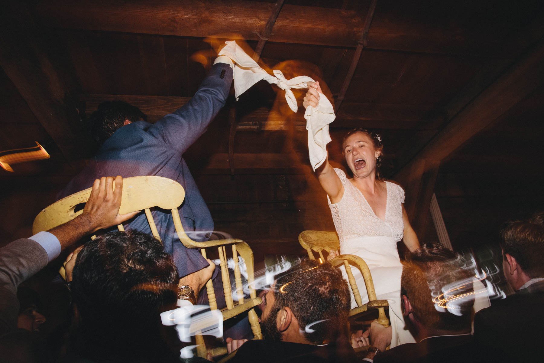 Jewish horah wedding dance at Spring Ranch Mendocino