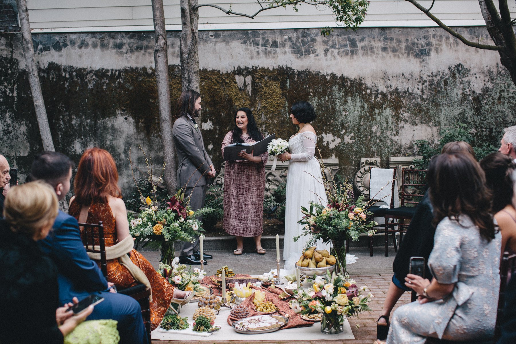Persian wedding ceremony at Haas-Lilienthal House