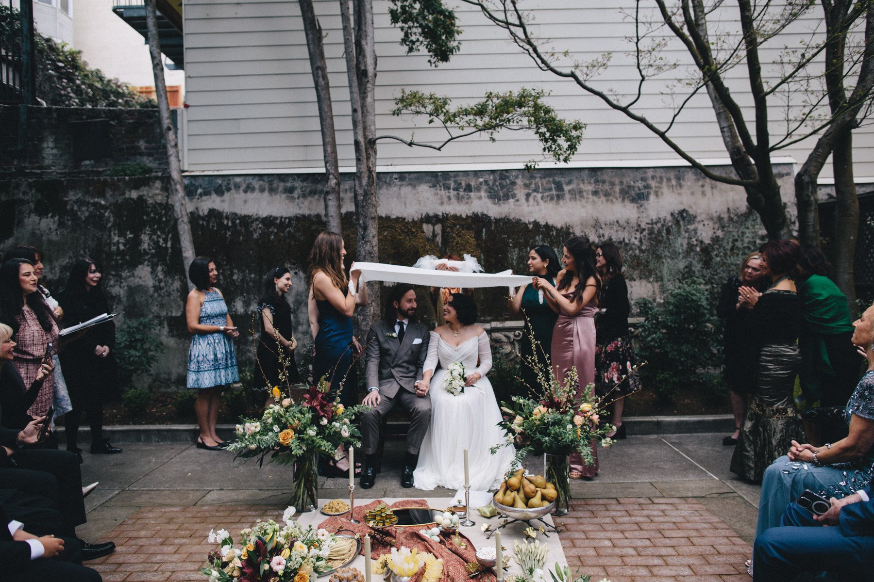 Persian wedding ritual at Haas-Lilienthal House
