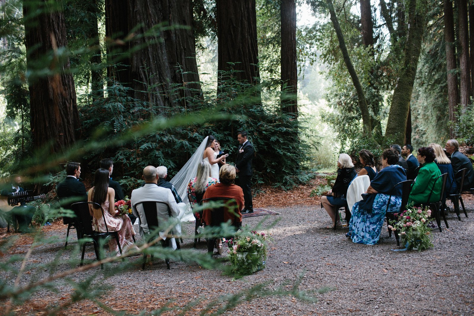 Mendocino forest wedding at The Brambles