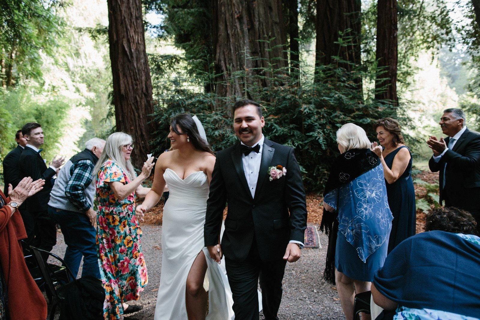 A couple just married