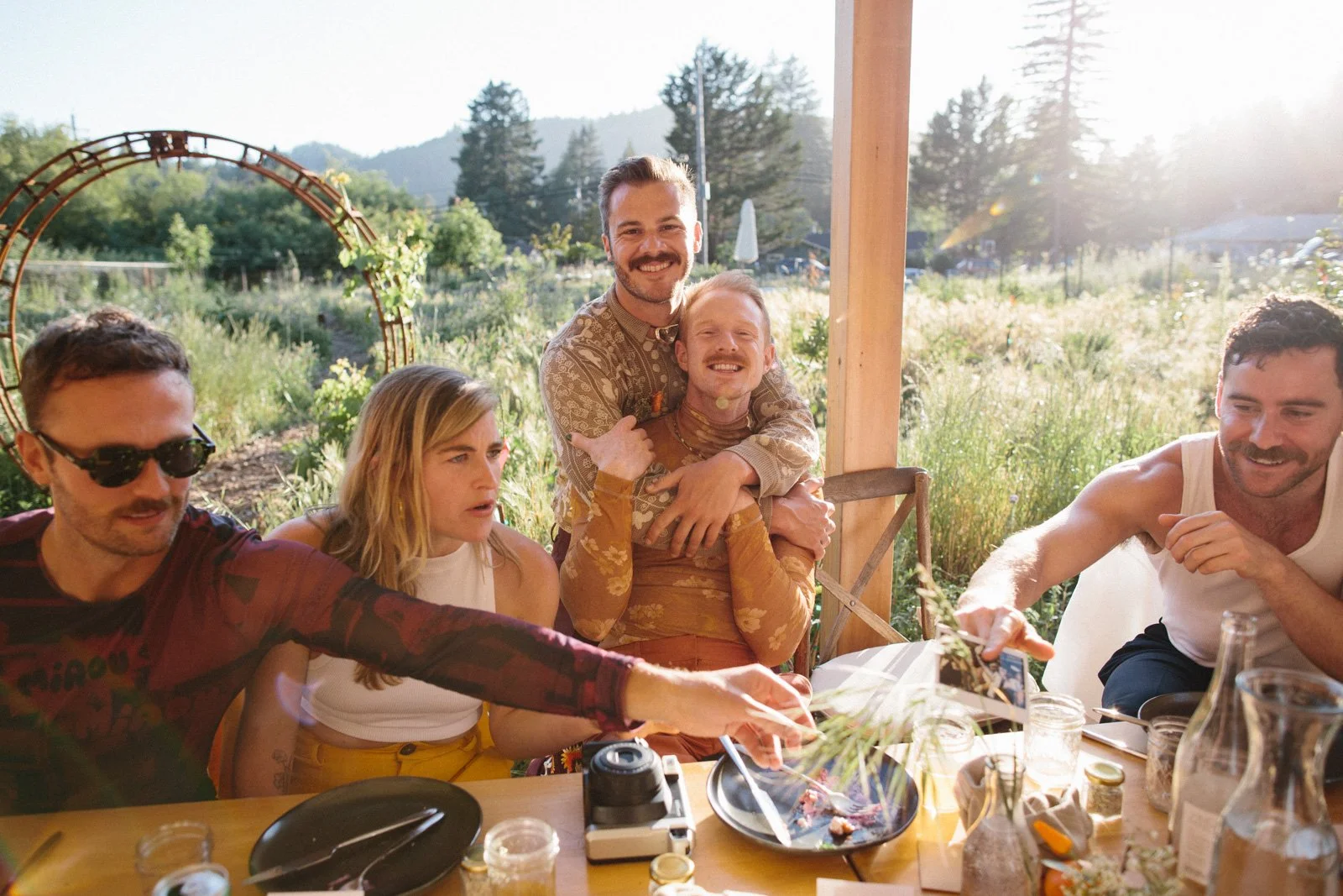 Friends and queer love at Solar Punk Farms