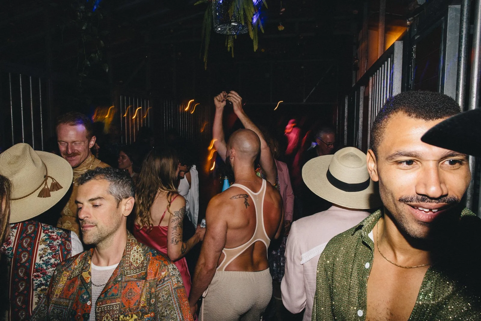 Solar Punk Farms wedding dance party vibe