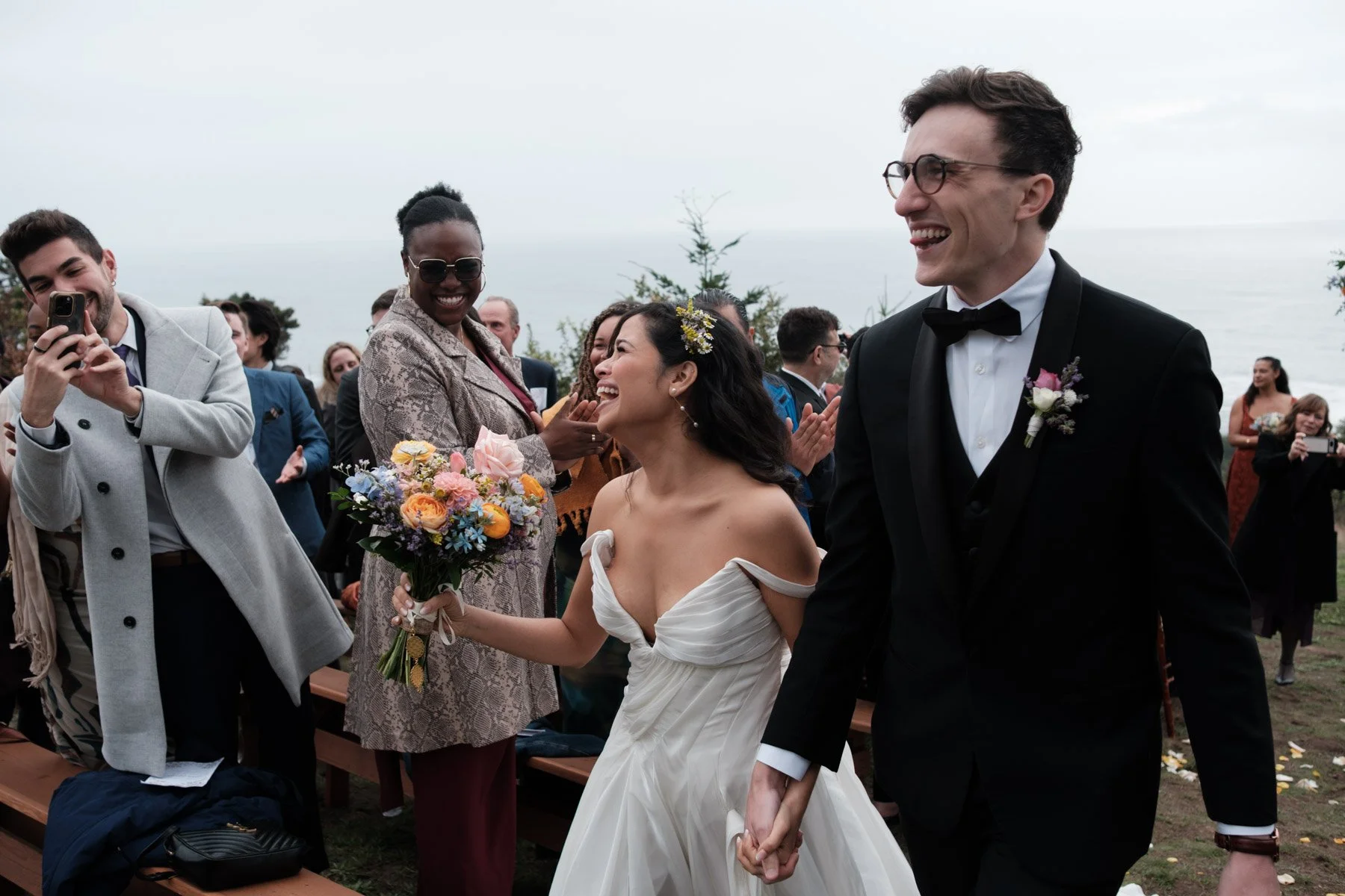 Just married at The Driftwood Lodge on the Sonoma Coast