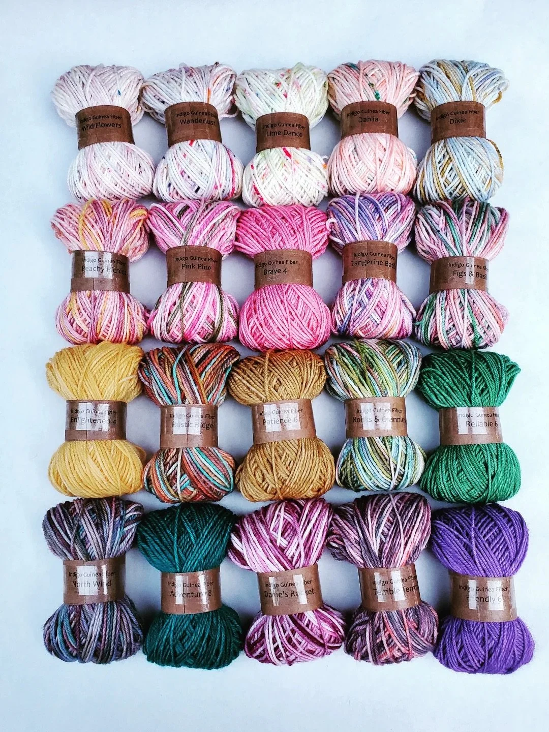 SOLD OUT: July 2025: Indigo Guinea Fiber