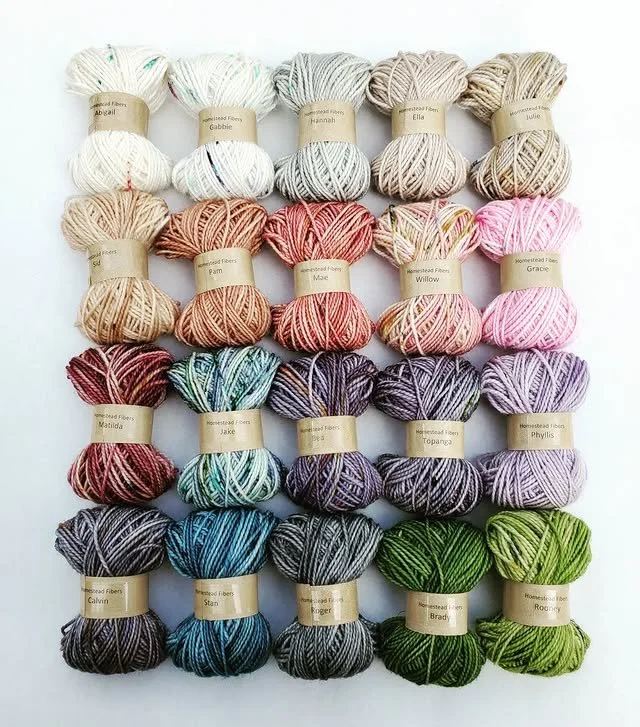 SOLD OUT: April 2023: Homestead Fibers