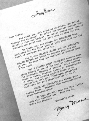 Copy of Vintage 1930 Favourite Cocoa & Chocolate Recipes Cookbook Beehive Shoppe