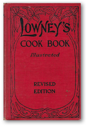 1908 Lowney's Cook Book Beehive Shoppe Vintage Cookbook
