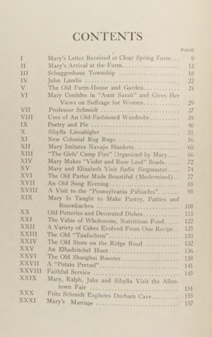 Copy of Vintage Cookbook 1915 Mary at the Farm & Book of Recipes