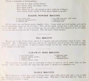 Copy of Vintage Cookbook 1917 Purity Cookbook