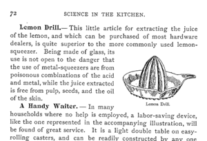 Copy of Vintage Cook Book 1893 Science in the Kitchen Cookbook
