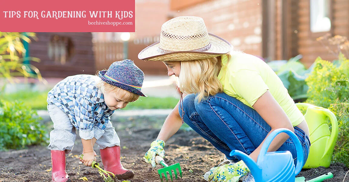 3 TIPS FOR GARDENING WITH KIDS