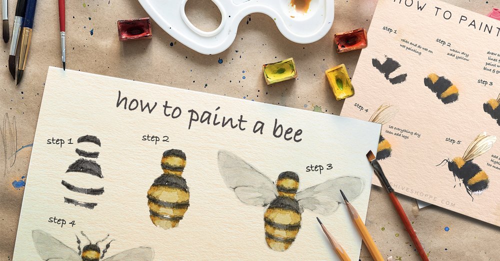 How to Paint a Bumblebee? 